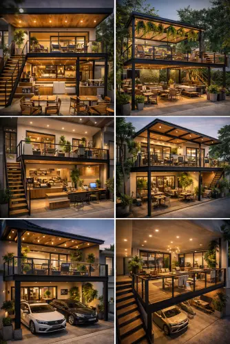 Mezannine Cafe Modern di Wijaya Kusuma