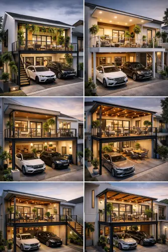 Mezannine Teras Rumah Keren di Wijaya Kusuma